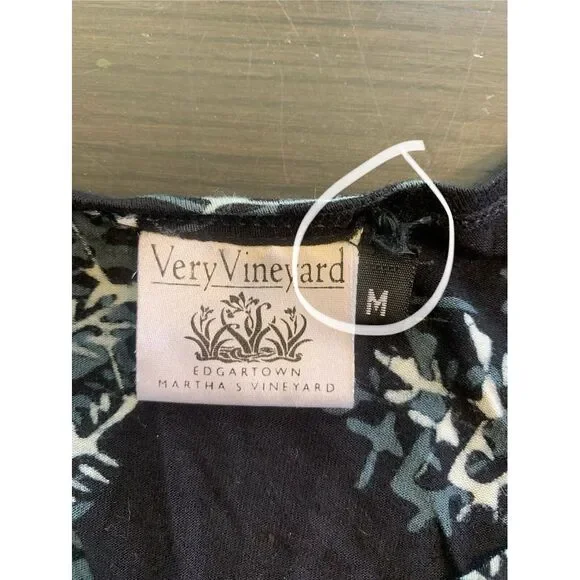 Very Vineyard Dress Women Medium Stretch Preppy Martha's Vineyard Edgartown Shop - Picture 4 of 11